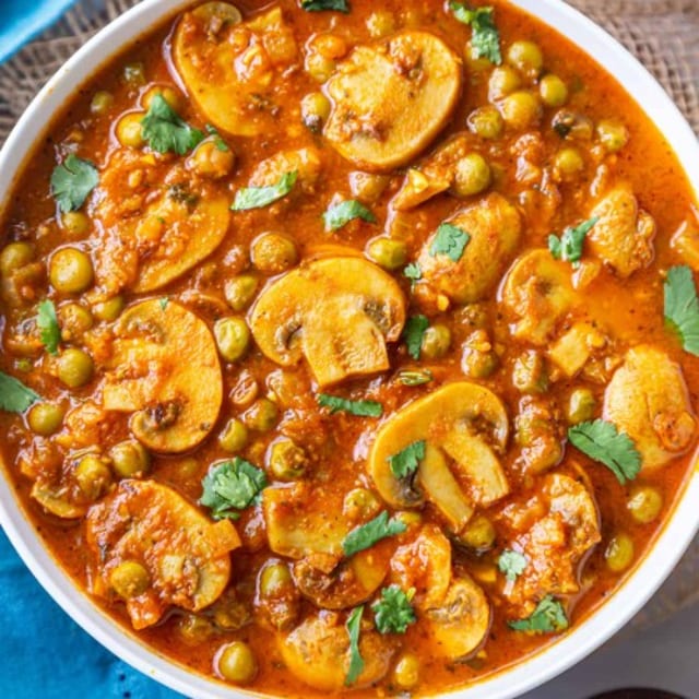 Mushroom Mattar.