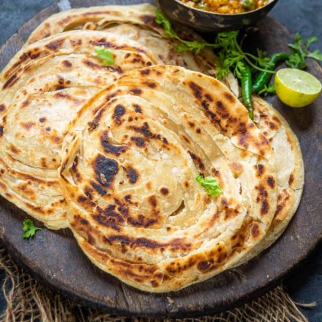 Lacha Paratha.