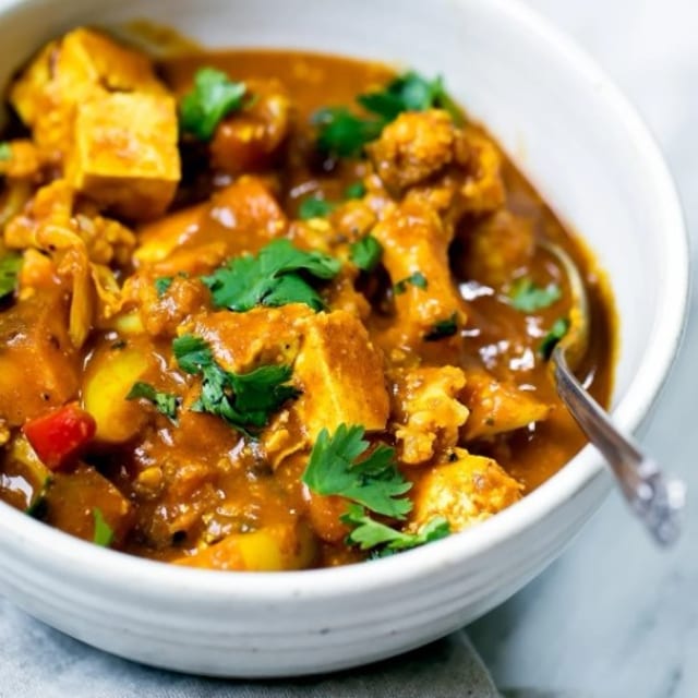 Tofu Curry.